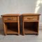 Rattan & Wicker Nightstands, 1970s, Set of 2, Image 7