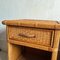 Rattan & Wicker Nightstands, 1970s, Set of 2 6