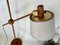 Adjustable Floor Lamp in Teak with Brass Details from Temde Leuchten, 1960s 11