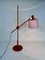 Adjustable Floor Lamp in Teak with Brass Details from Temde Leuchten, 1960s, Image 6