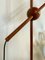 Adjustable Floor Lamp in Teak with Brass Details from Temde Leuchten, 1960s, Image 14