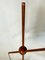 Adjustable Floor Lamp in Teak with Brass Details from Temde Leuchten, 1960s 10