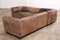 Vintage Leather Modular Sofa by Bernd Münzebrock for Walter Knoll, 1970s, Set of 5, Image 11