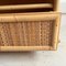 Italian Rattan & Bamboo Bedside Table from Dal Vera, 1960s, Image 2