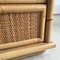 Italian Rattan & Bamboo Bedside Table from Dal Vera, 1960s, Image 3