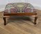 Victorian Art Nouveau Upholstered Footstool , 1890s 4