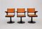 Vintage Space Age Brown & Orange Swiveling Armchair, 1970s, Image 2