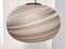 Adjustable Oval Glass Pendant Lamp by Ludovico Diaz De Santillana for Veart, 1970s 4