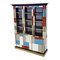 Enlightenment Colored Glass Bookcase, 1980s 2