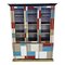 Enlightenment Colored Glass Bookcase, 1980s 1