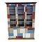 Enlightenment Colored Glass Bookcase, 1980s, Image 1