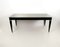 Vintage Italian Lacquered Beech Dining Table with Taupe Glass Top by Paolo Buffa, 1950s, Image 4