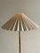 Lámpara de mesa británica minimalista de latón, años 10, Imagen 3