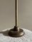 Minimalistische britische Tischlampe aus Messing, 1910er 4