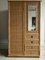 Italian Cane Wardrobe with Drawers and Mirror from Dal Vera, 1960s 2