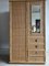 Italian Cane Wardrobe with Drawers and Mirror from Dal Vera, 1960s 7