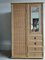 Italian Cane Wardrobe with Drawers and Mirror from Dal Vera, 1960s 6