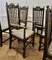 19th Century Country House Oak Dining Chairs, 1890s, Set of 6 5