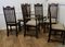 19th Century Country House Oak Dining Chairs, 1890s, Set of 6 9