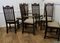 19th Century Country House Oak Dining Chairs, 1890s, Set of 6, Image 9