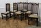 19th Century Country House Oak Dining Chairs, 1890s, Set of 6 1
