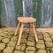 Vintage Wooden Farm Stool 3