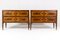 Late 18th Century Italian Marquetry Commodes, Set of 2 1