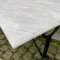 Cast Iron and Marble Bistro Table, 1920s 12