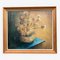 Bodegón con crisantemos, óleo sobre lienzo, enmarcado, Imagen 1