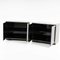 Black Lacquered Sideboards attributed to Pierre Cardin, France, 1980s, Set of 2 2