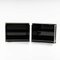 Black Lacquered Sideboards attributed to Pierre Cardin, France, 1980s, Set of 2 6