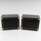 Black Lacquered Sideboards attributed to Pierre Cardin, France, 1980s, Set of 2 4