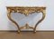 Golden Wall Console Table 8