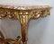 Golden Wall Console Table, Image 6