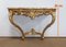 Golden Wall Console Table 10