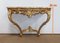 Golden Wall Console Table, Image 10