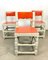 Swedish Chairs in Red, Set of 3, Image 2