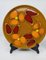 Piatti vintage Barbotine arancioni e rossi di St Clément, Francia, anni '50, set di 5, Immagine 2