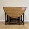 Gatelegtable I English Folding Table I Oak I Oval Table Top, 1890s 10