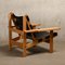 Hunter Chair in Oak and Black Leather by Kurt Østervig for K.P. Jørgensens Furniture Factory, 1980s 7