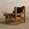 Hunter Chair in Oak and Black Leather by Kurt Østervig for K.P. Jørgensens Furniture Factory, 1980s 5