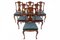Antiker Tisch mit Stühlen, 1890, 7 . Set 4
