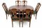 Table Antique avec Chaises, 1890, Set de 7 2