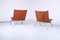 Leather PK 22 Chairs by Poul Kjaerholm for E. Kold Christensen, 1950s, Set of 2, Image 5