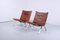 Leather PK 22 Chairs by Poul Kjaerholm for E. Kold Christensen, 1950s, Set of 2 2