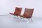 Leather PK 22 Chairs by Poul Kjaerholm for E. Kold Christensen, 1950s, Set of 2, Image 2