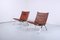 Leather PK 22 Chairs by Poul Kjaerholm for E. Kold Christensen, 1950s, Set of 2 10