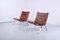 Leather PK 22 Chairs by Poul Kjaerholm for E. Kold Christensen, 1950s, Set of 2, Image 10
