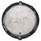 Vintage Industrial Frosted Glass Wall Light, Image 6