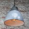 Lampe à Suspension Industrielle Vintage en Verre Transparent 4